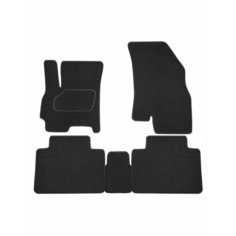 Коврик салонный ворсовый (черный) для Chery Tiggo 7 Pro (20-Н. В.) Rezkon