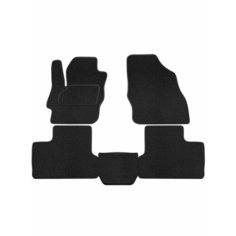 Коврик салонный ворсовый (черный) для Mazda 3 (09-13) Rezkon