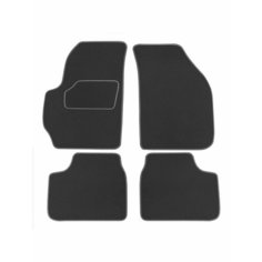 Коврик салонный ворсовый (черный) для Daewoo Matiz (98-15) Rezkon