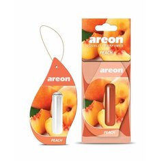 Ароматизатор на зеркало Areon Liquid жидкий Peach персик 5 мл BALEV CORPORATION 704-LR-22 | цена за 1 шт