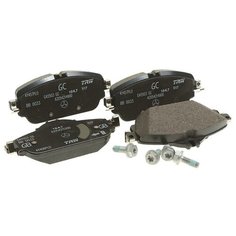 Дисковые тормозные колодки передние Mercedes-Benz A0004208700 для Mercedes-Benz A-class (1 шт.) черный