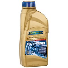 Масло трансмиссионное синтетическое RAVENOL DCT-DSG LV Fluid (1 литр) для автоматической коробки передач (4014835-8-78-587)
