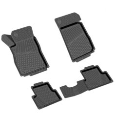 Комплект ковриков REZKON 1012015100 для Chevrolet Cobalt 2012-2015 г., 5 шт. черные 5