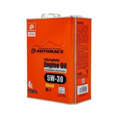 AUTOBACS Масло Моторное Autobacs Diesel Engine Oil 5W30 4Л Пр-Во Япония Jaso Dl-1 Канистра Пластиковая