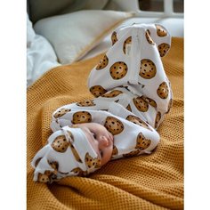 Шапка Mjolk для детей, размер 44/50, белый