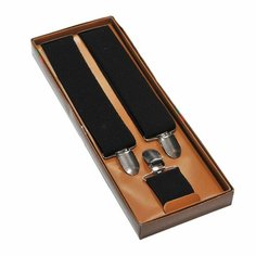 Подтяжки WHY NOT BRAND для мужчин и женщин, размер L/XL, черный