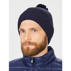Шапка Baon B841506 для мужчин, размер 58, deep navy