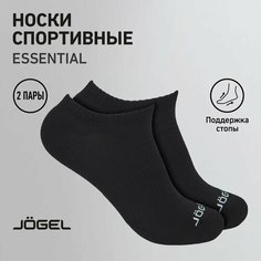 Носки Jogel, комплект, 2 пары, размер 43-45, черный