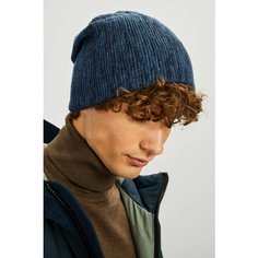 Шапка-бини Baon B841855 для мужчин, размер 58, deep navy