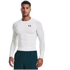 Лонгслив спортивный Under Armour HeatGear Comp LS, размер MD, , белый