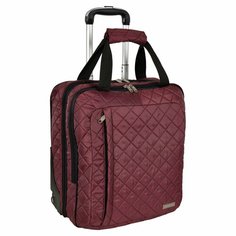 Сумка дорожная POLAR, 28 л, 18х44х40 см, ручная кладь, бордовый