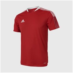 Футболка adidas, размер S, красный