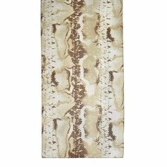 Шарф Roby Foulards для женщин,160х40 см, бежевый/коричневый