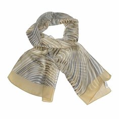 Шарф Roby Foulards для женщин,160х40 см, бежевый