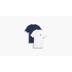 Футболка Levis Men 2 Pack Graphic Crew Neck T-Shirts, 2 шт., размер S, комбинированный Levis®