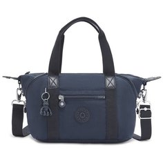 Сумка тоут Kipling, фактура матовая, синий