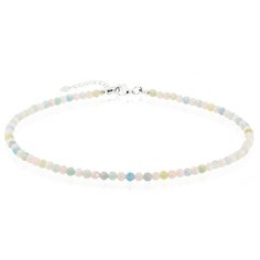 Чокер Alerie Accessories, берилл, длина 39 см, зеленый, розовый, голубой