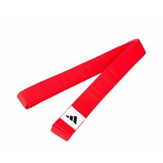 Пояс для кимоно adidas Club, 260 см, красный