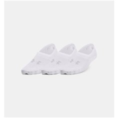 Носки Under Armour, комплект, 3 пары, размер MD, белый