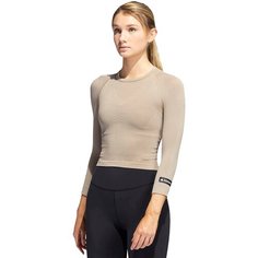 Лонгслив спортивный adidas Formotion Performance Long Sleeve W, размер XS, , бежевый