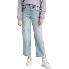 Джинсы Levis Ribcage Straight, размер 26/29, светло-голубой Levis®
