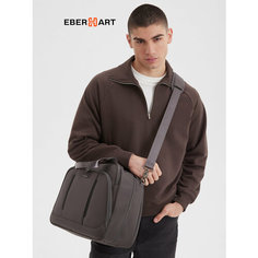 Сумка дорожная Eberhart, 27 л, 20х41, ручная кладь, серый