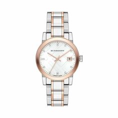 Наручные часы BURBERRY, серебристо-золотистый