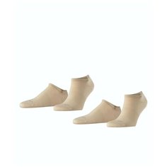 Носки Burlington Everyday 2-Pack, комплект, 2 пары, размер 40-46, бежевый