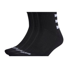 Носки adidas HC 3S QUART 3pp, размер L INT, черный