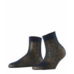 Носки Falke Dot, 15 den, размер 35-38, синий