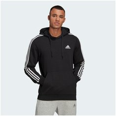 Худи adidas, размер 2XL, , черный..
