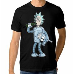 Футболка DS Apparel, размер S, чёрный