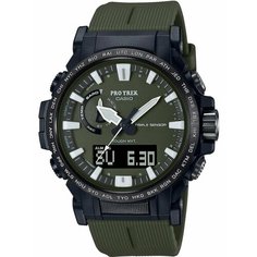 Наручные часы CASIO Pro Trek, зелeный