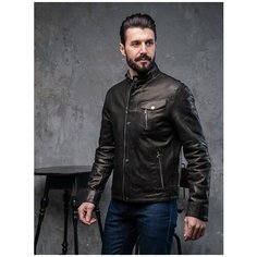 Куртка Sartori Dodici Кожа, размер 3XL, черный