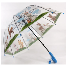 Зонт-трость GALAXY OF UMBRELLAS, голубой