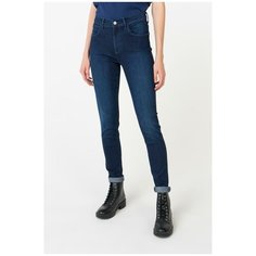 Джинсы скинни Wrangler High Rise Skinny, размер W26/L32, cиний