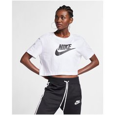 Футболка NIKE Sportswear Essential, размер XS, белый