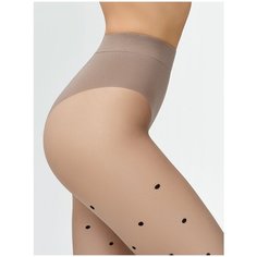 Колготки MiNiMi La Sfera Slim, 20 den, размер 3/M, черный, бежевый