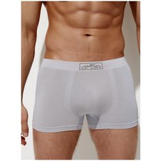 Трусы Omsa Бесшовные/Seamless, размер 50=XL, серебряный, серый