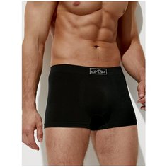 Трусы Omsa Бесшовные/Seamless, размер 54=3XL, Nero=Черный