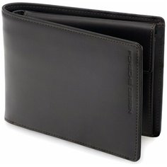 Кошелек Porsche Design, фактура гладкая, коричневый