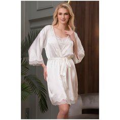 Халат MIA-AMORE, размер L/XL, белый