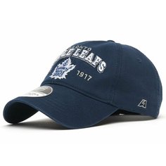 Бейсболка Atributika & Club Nhl Toronto Maple Leafs для мужчин и женщин, размер 55-58, синий