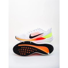 Кроссовки NIKE Air Winflo 9, размер 8 US (40 RU), белый, оранжевый, желтый