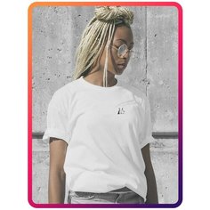 Футболка minimal trend, размер XL, белый