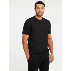 Футболка GUESS SS Alphy T-shirt, размер 52/XL, черный