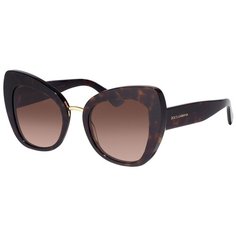 Солнцезащитные очки DOLCE & GABBANA, коричневый