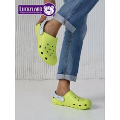 Сабо LuckyLand, размер 40, зелeный