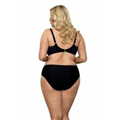 Купальник Lorin plus size, размер 90E/44, черный