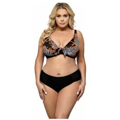 Купальник Lorin plus size, размер 85E, чёрный